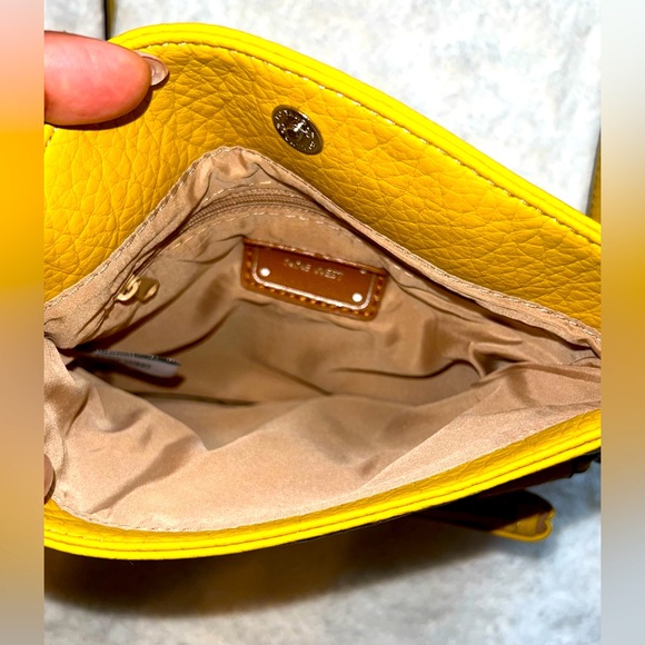 Nine West Cross Body Flap Pocket Bag - Yellow - Picture 5 of 8